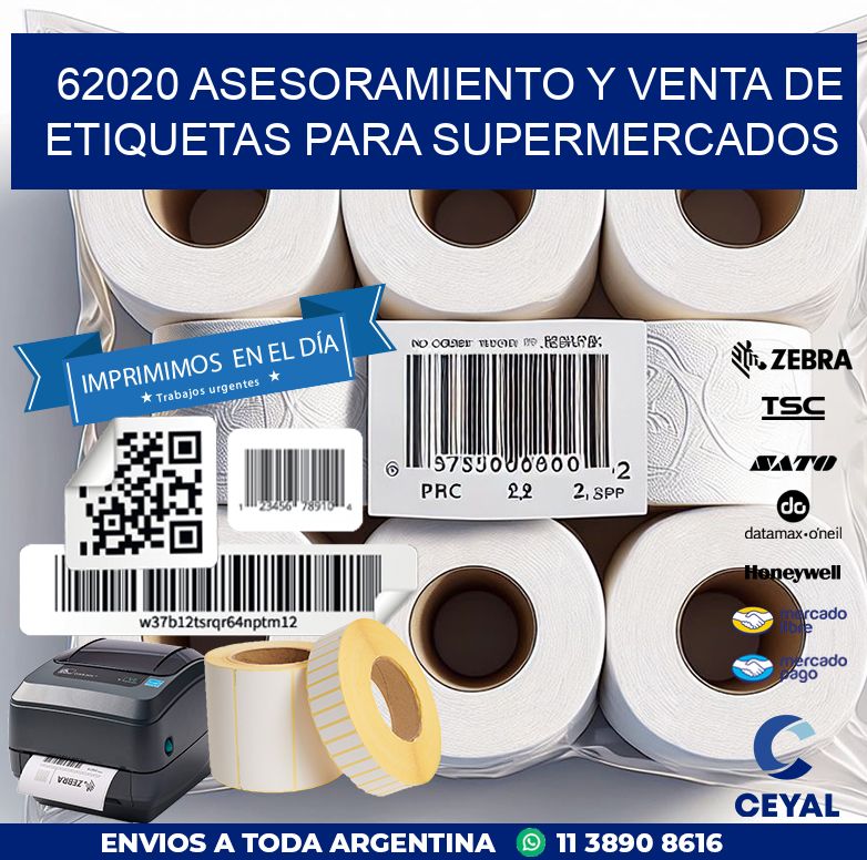 62020 ASESORAMIENTO Y VENTA DE ETIQUETAS PARA SUPERMERCADOS