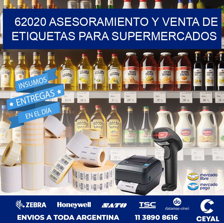 62020 ASESORAMIENTO Y VENTA DE ETIQUETAS PARA SUPERMERCADOS