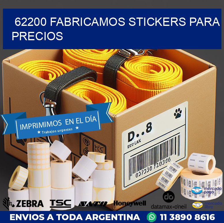 62200 FABRICAMOS STICKERS PARA PRECIOS