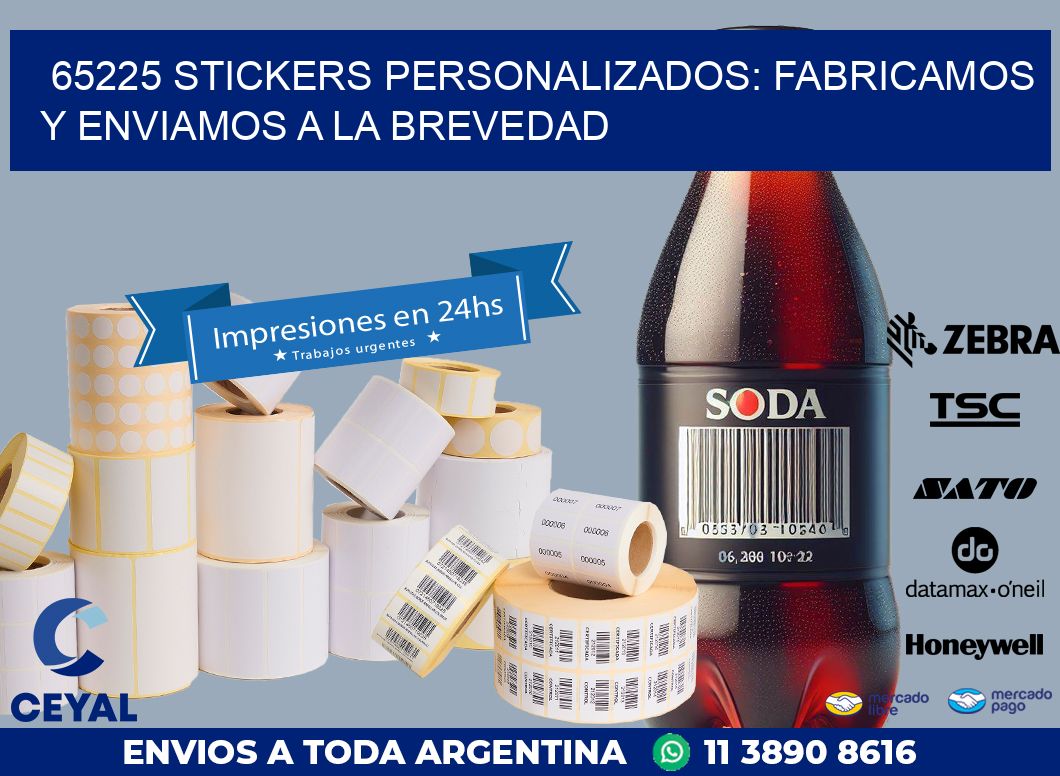 65225 STICKERS PERSONALIZADOS: FABRICAMOS Y ENVIAMOS A LA BREVEDAD