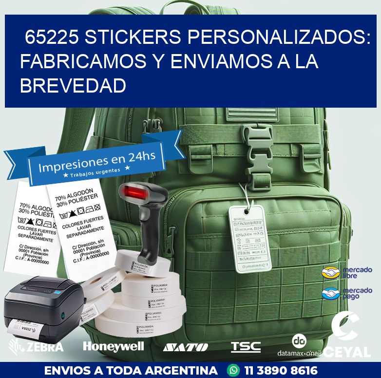 65225 STICKERS PERSONALIZADOS: FABRICAMOS Y ENVIAMOS A LA BREVEDAD