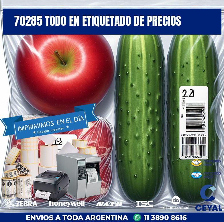 70285 TODO EN ETIQUETADO DE PRECIOS