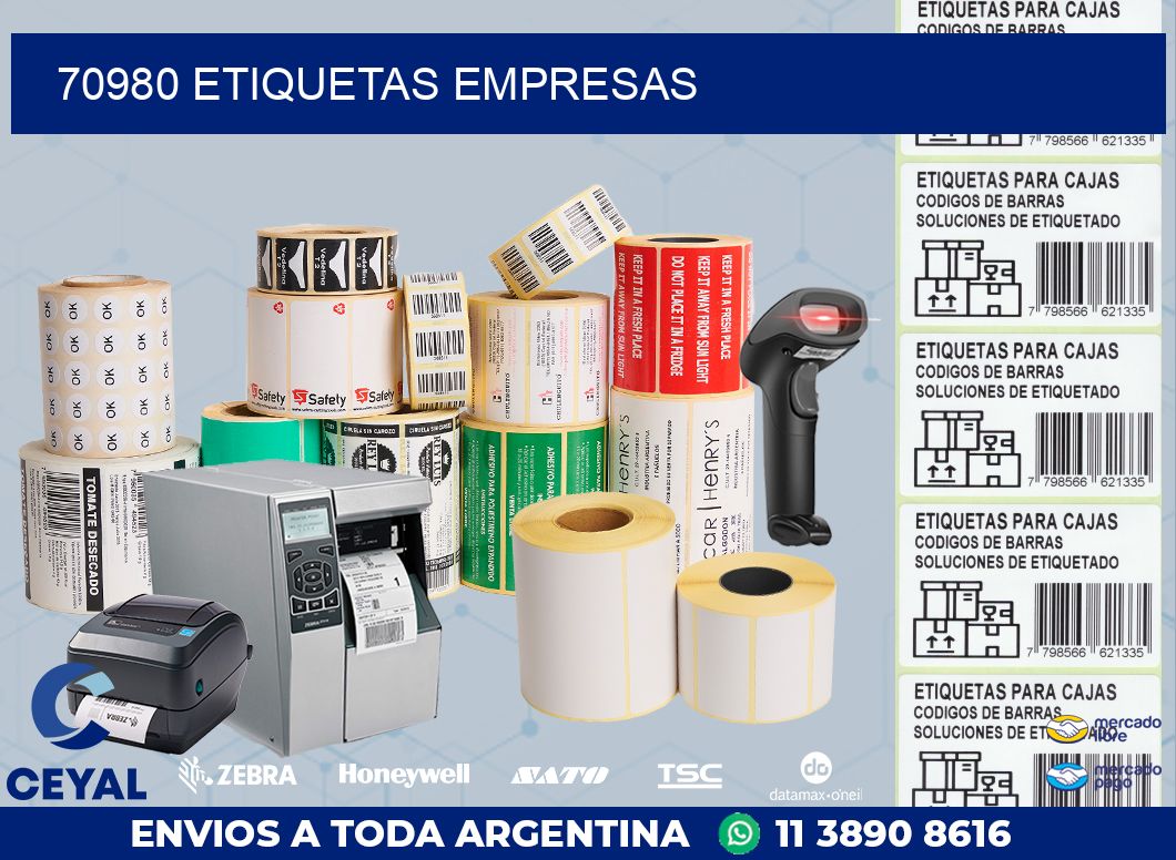 70980 ETIQUETAS EMPRESAS