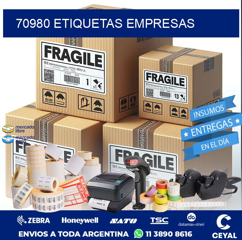 70980 ETIQUETAS EMPRESAS