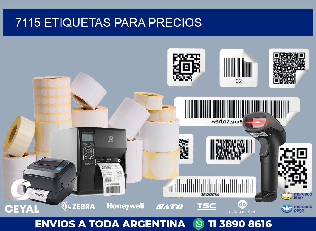 7115 ETIQUETAS PARA PRECIOS