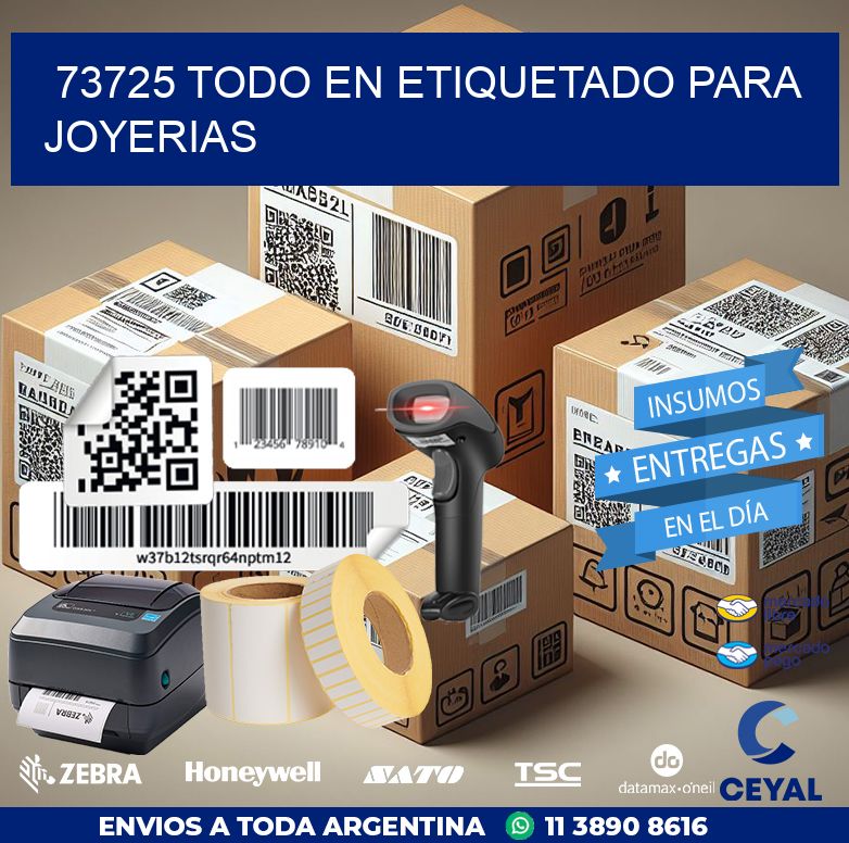 73725 TODO EN ETIQUETADO PARA JOYERIAS
