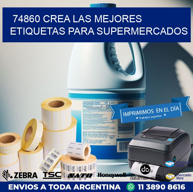 74860 CREA LAS MEJORES ETIQUETAS PARA SUPERMERCADOS