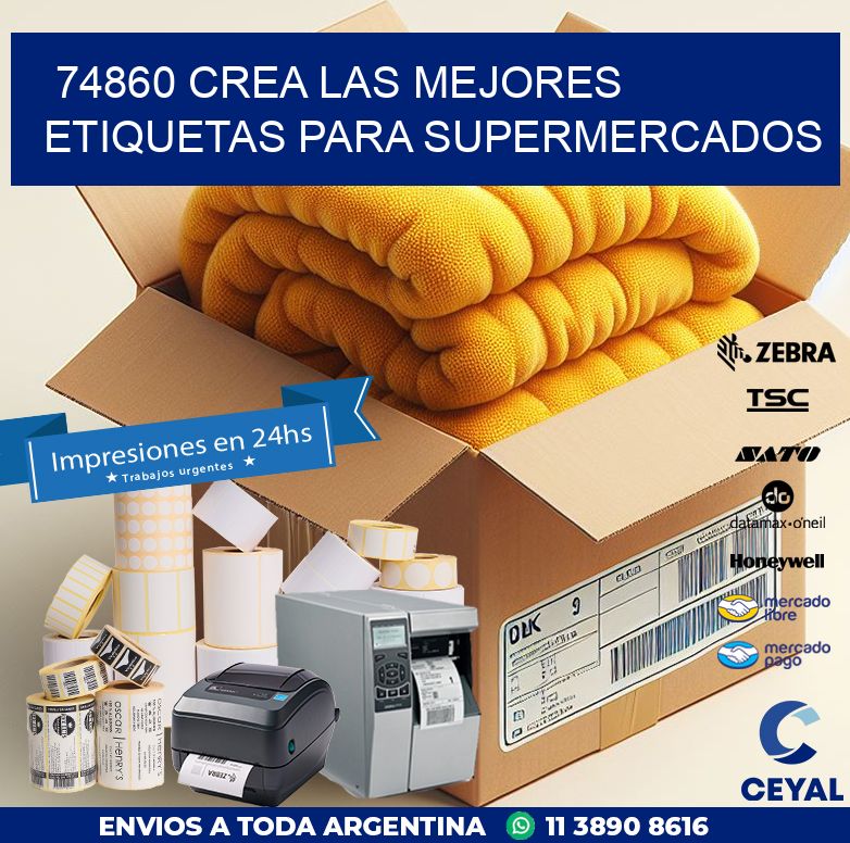 74860 CREA LAS MEJORES ETIQUETAS PARA SUPERMERCADOS