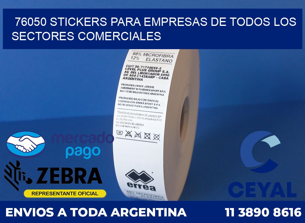 76050 STICKERS PARA EMPRESAS DE TODOS LOS SECTORES COMERCIALES