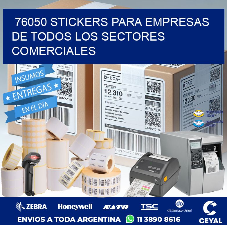 76050 STICKERS PARA EMPRESAS DE TODOS LOS SECTORES COMERCIALES