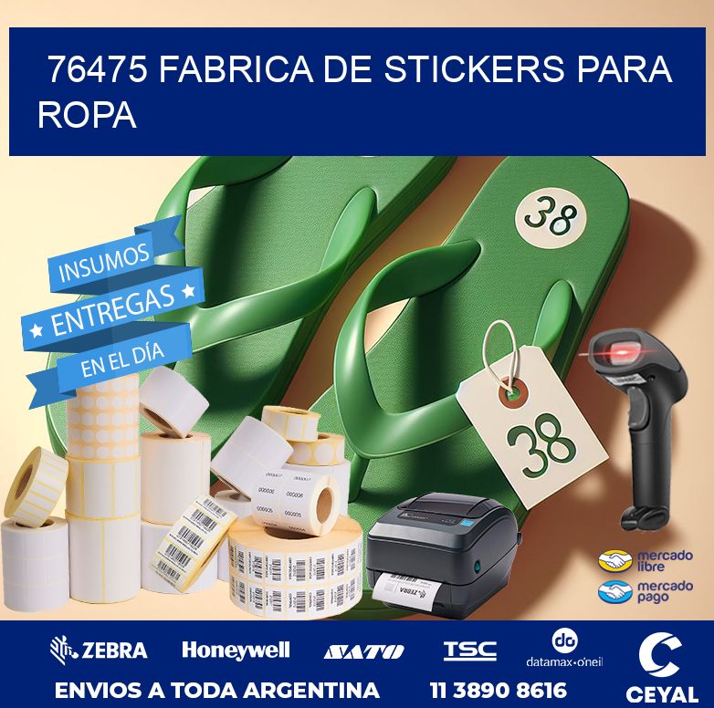 76475 FABRICA DE STICKERS PARA ROPA