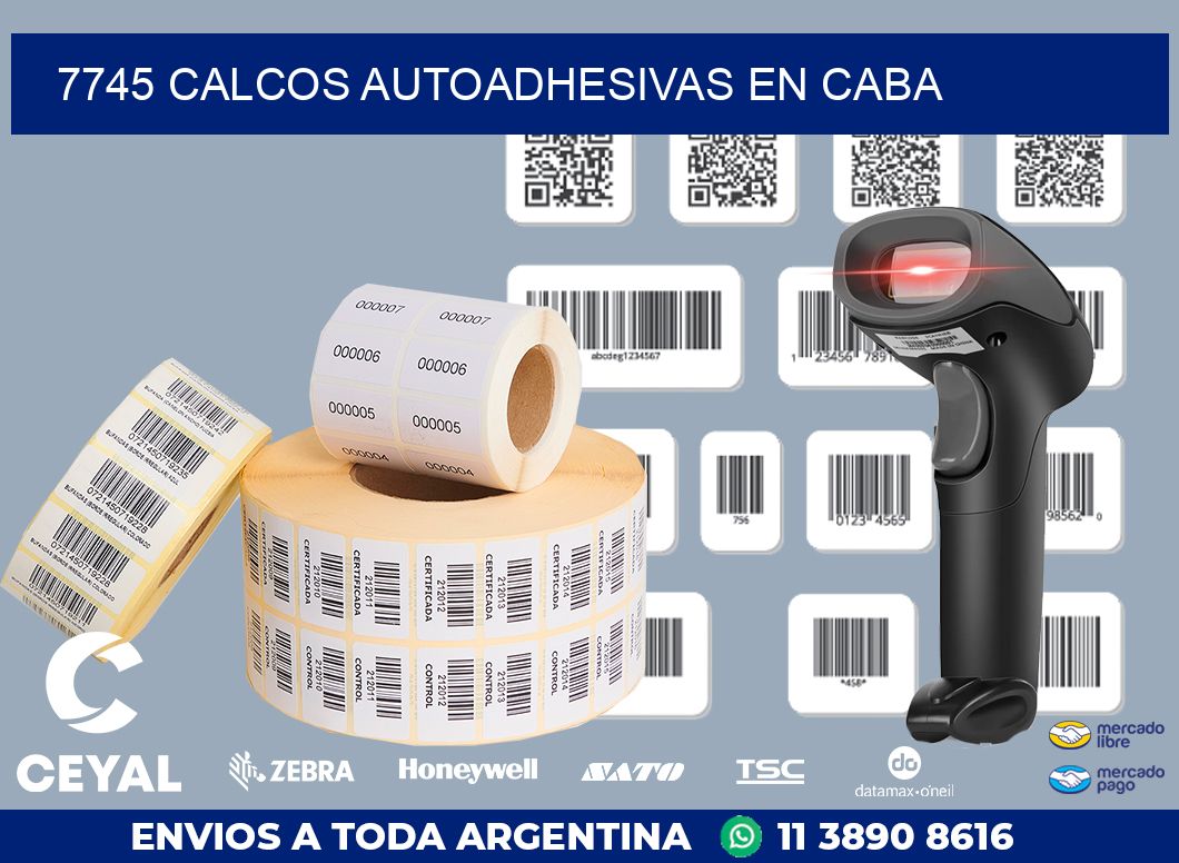 7745 CALCOS AUTOADHESIVAS EN CABA