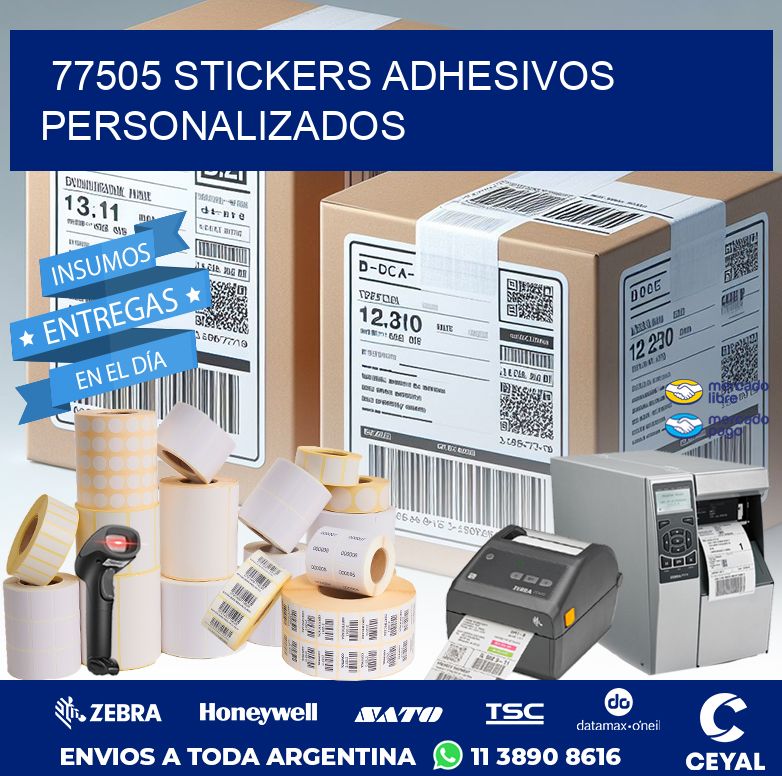 77505 STICKERS ADHESIVOS PERSONALIZADOS