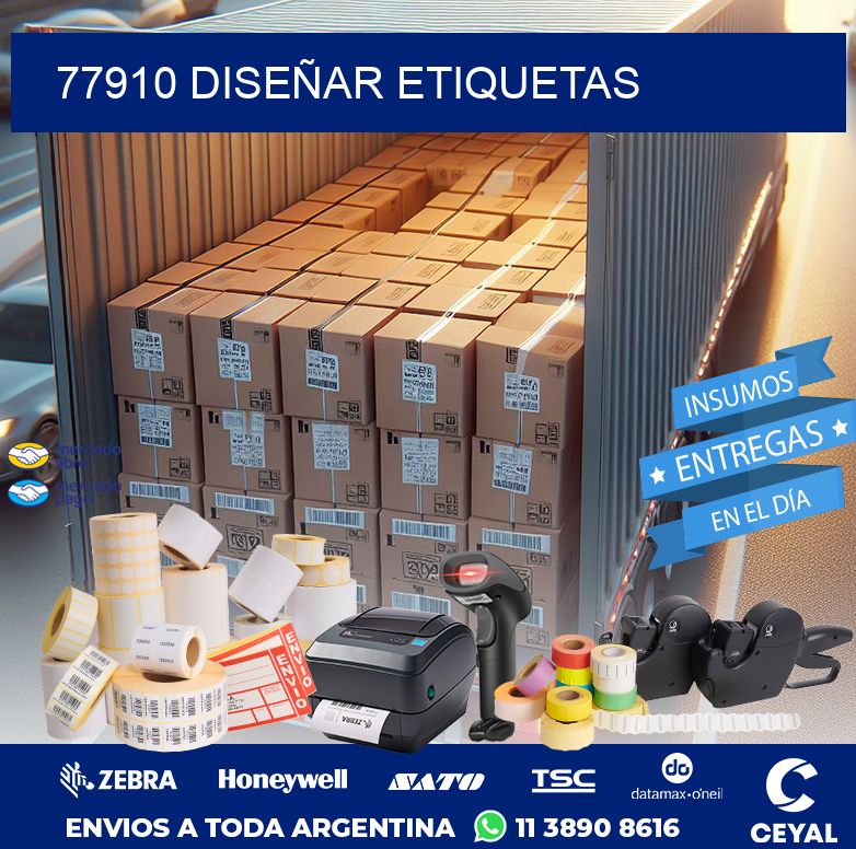 77910 DISEÑAR ETIQUETAS