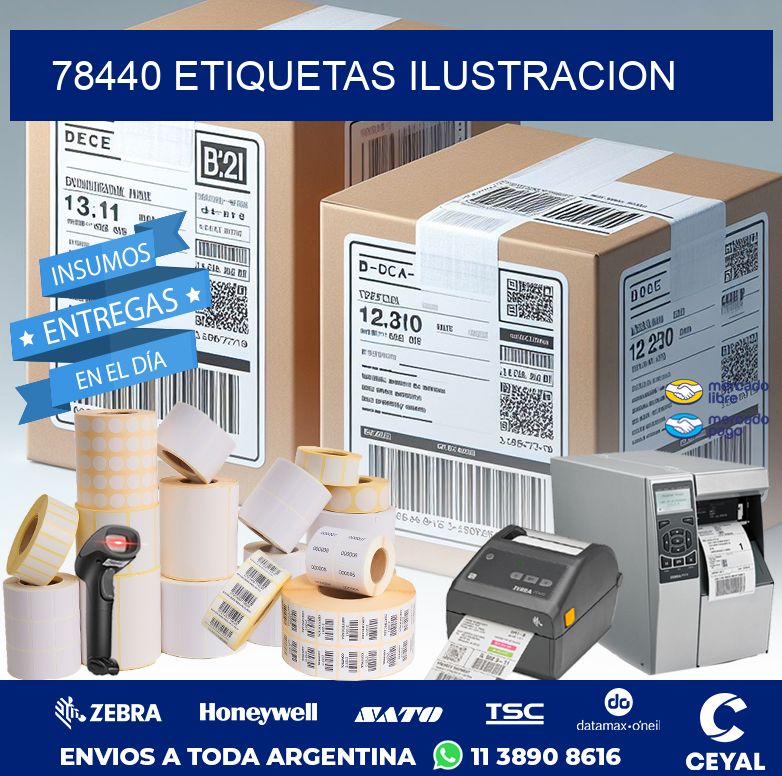 78440 ETIQUETAS ILUSTRACION