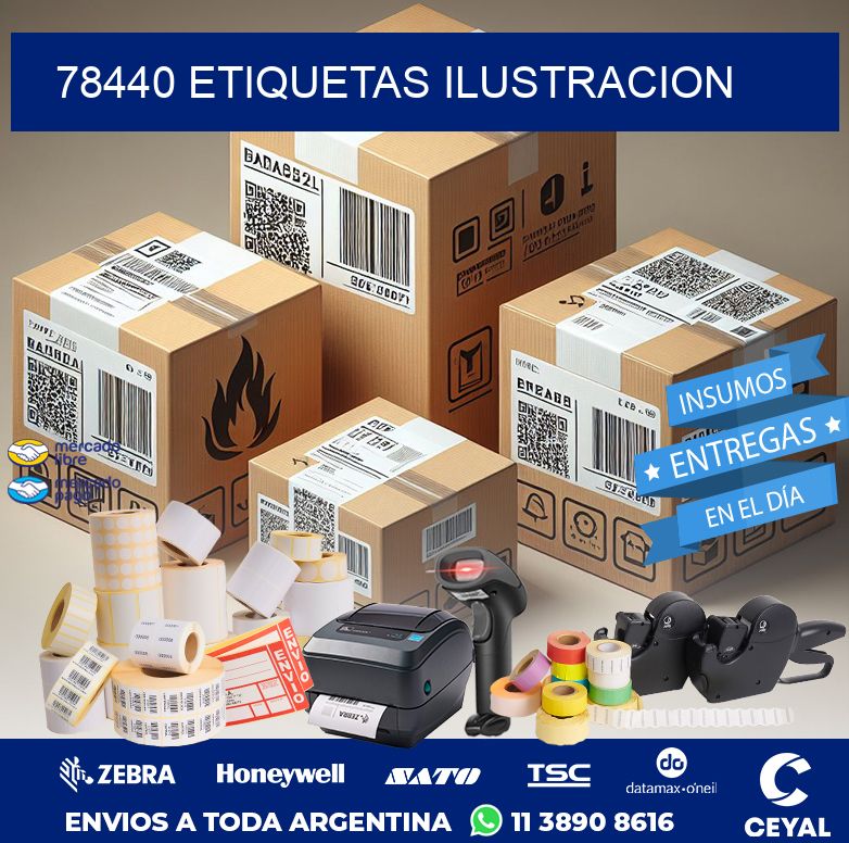 78440 ETIQUETAS ILUSTRACION