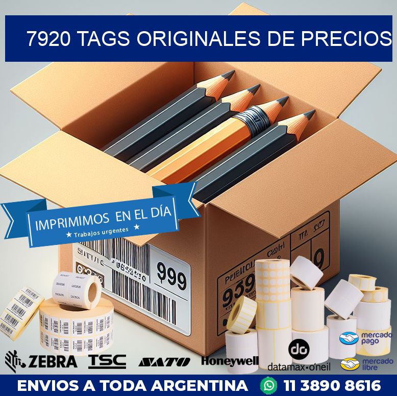 7920 TAGS ORIGINALES DE PRECIOS