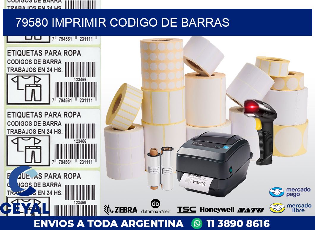 79580 IMPRIMIR CODIGO DE BARRAS