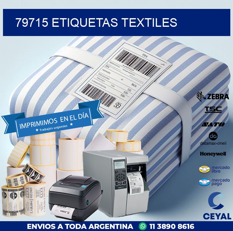 79715 ETIQUETAS TEXTILES