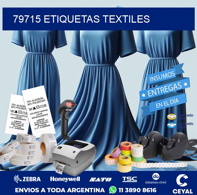 79715 ETIQUETAS TEXTILES