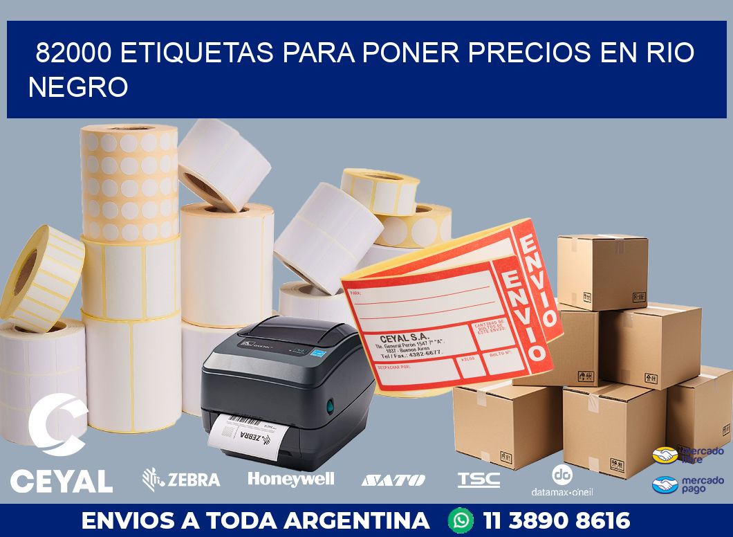 82000 ETIQUETAS PARA PONER PRECIOS EN RIO NEGRO