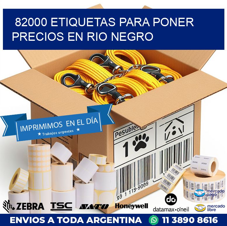 82000 ETIQUETAS PARA PONER PRECIOS EN RIO NEGRO