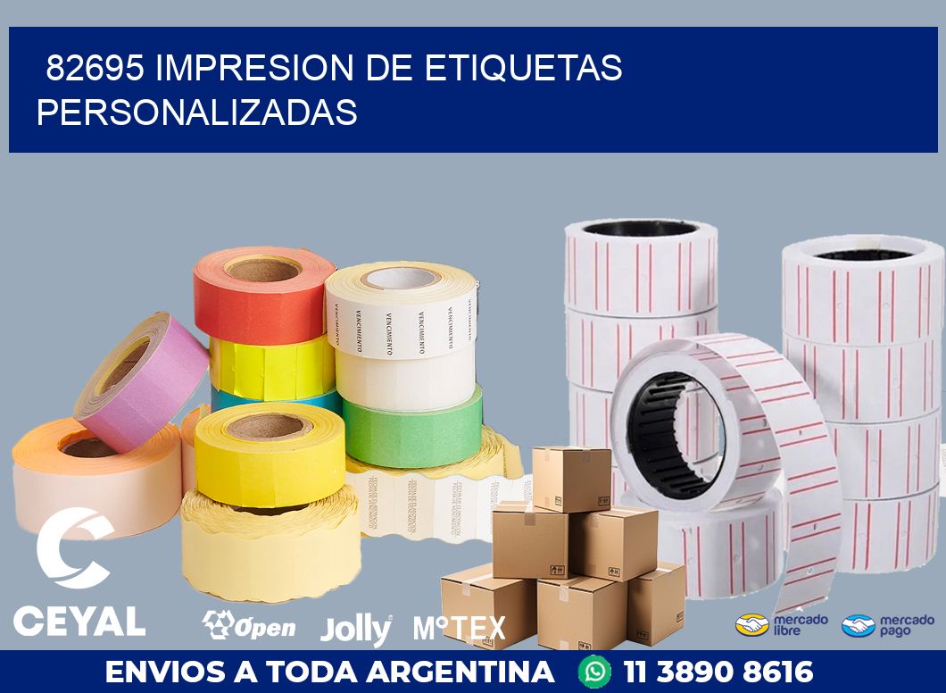 82695 IMPRESION DE ETIQUETAS PERSONALIZADAS