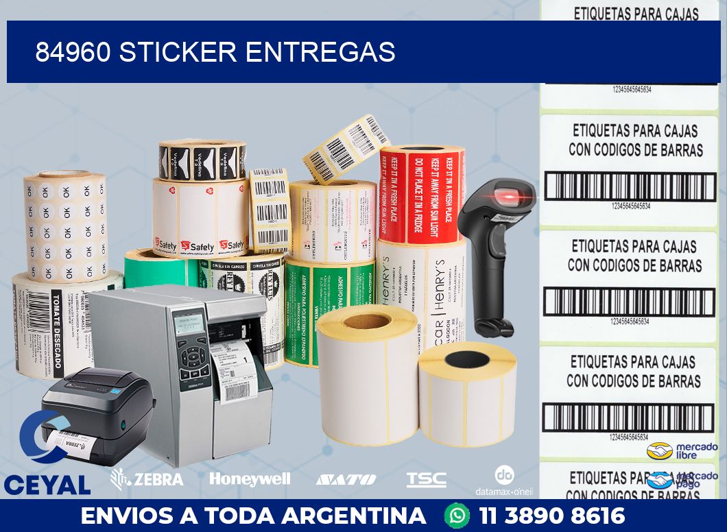 84960 STICKER ENTREGAS