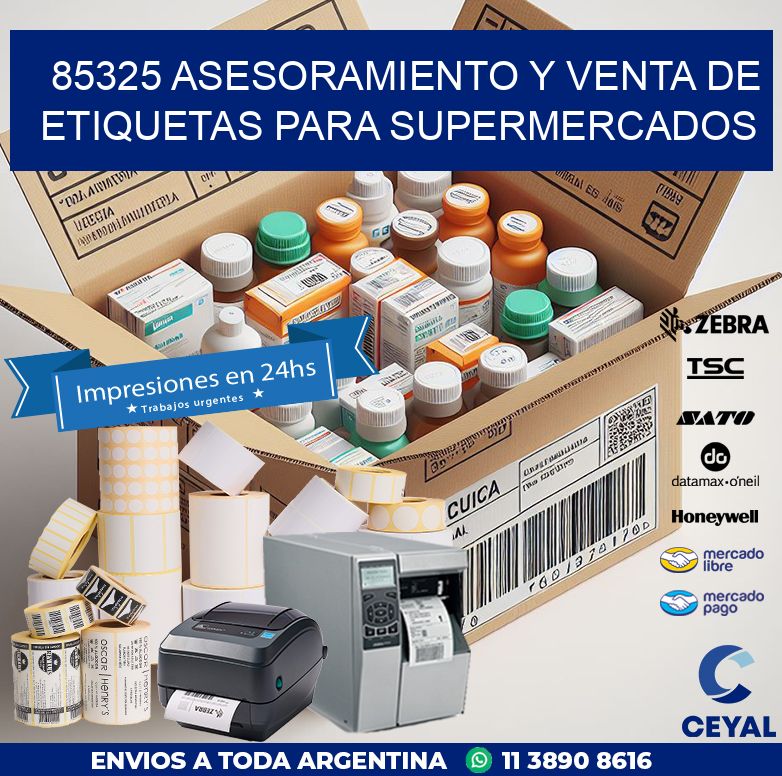 85325 ASESORAMIENTO Y VENTA DE ETIQUETAS PARA SUPERMERCADOS