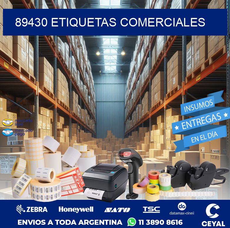 89430 ETIQUETAS COMERCIALES