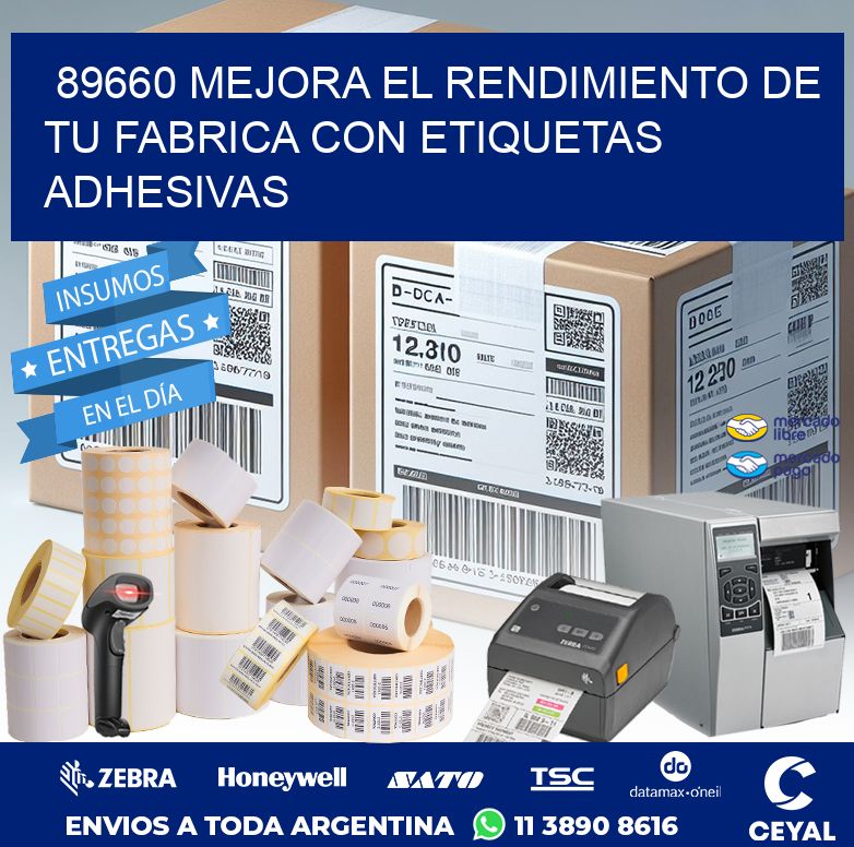 89660 MEJORA EL RENDIMIENTO DE TU FABRICA CON ETIQUETAS ADHESIVAS