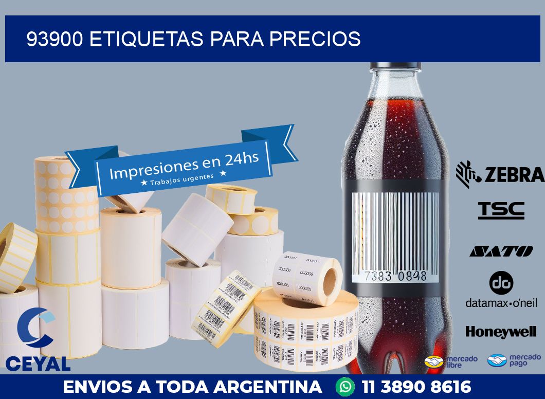 93900 ETIQUETAS PARA PRECIOS