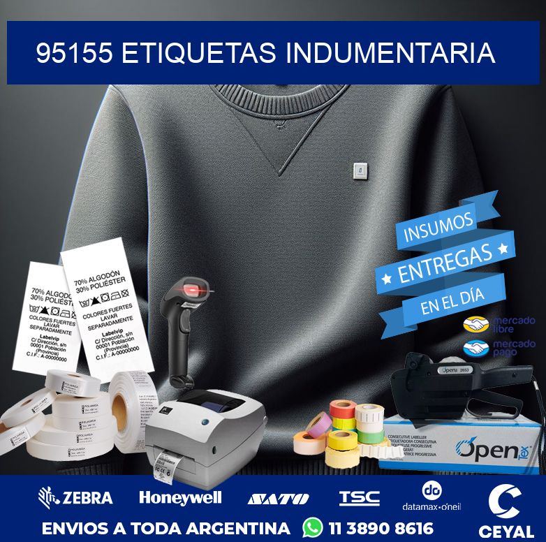 95155 ETIQUETAS INDUMENTARIA