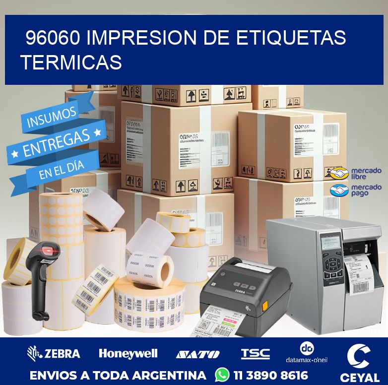 96060 IMPRESION DE ETIQUETAS TERMICAS