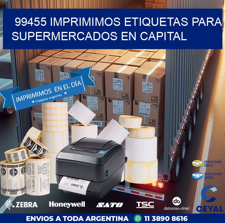 99455 IMPRIMIMOS ETIQUETAS PARA SUPERMERCADOS EN CAPITAL
