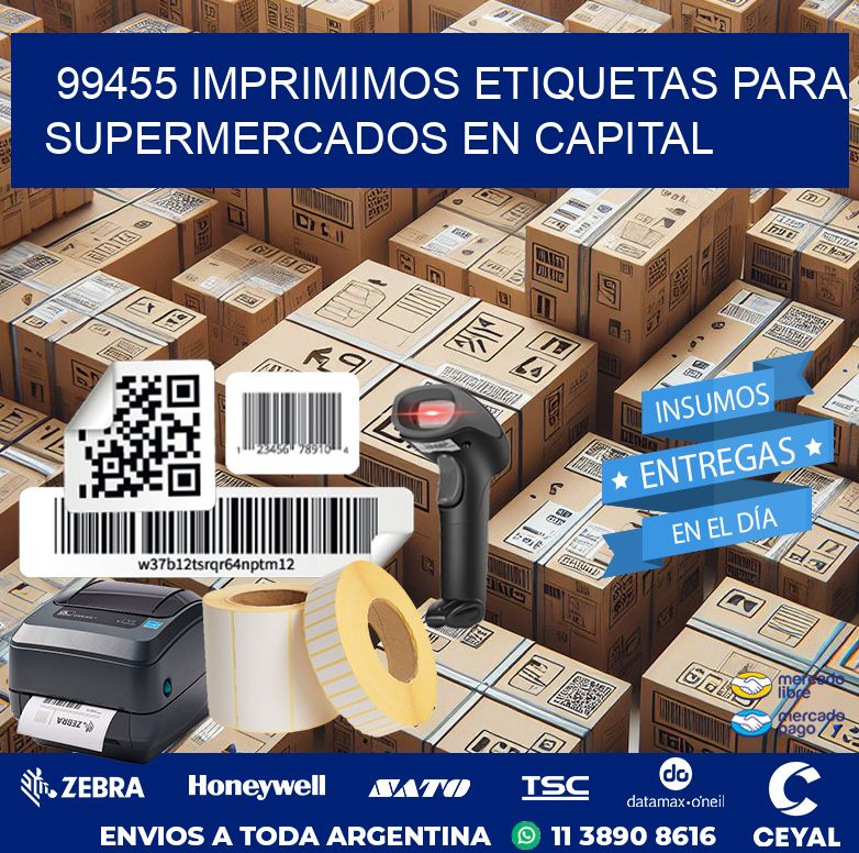 99455 IMPRIMIMOS ETIQUETAS PARA SUPERMERCADOS EN CAPITAL