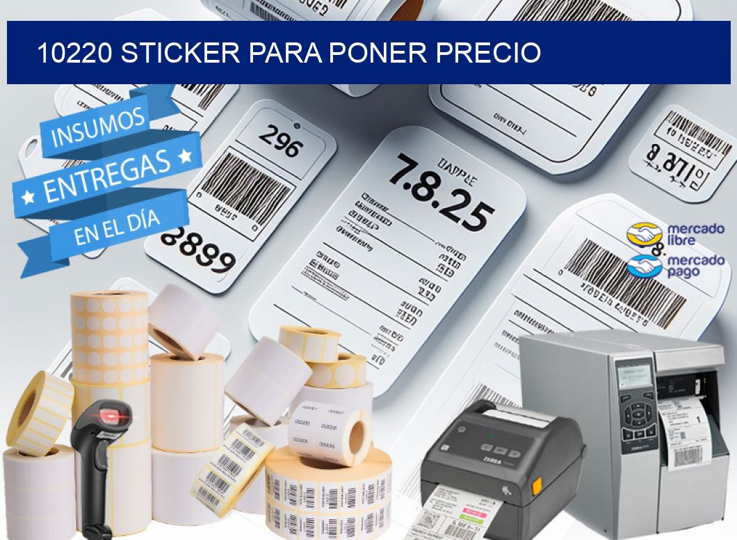 10220 STICKER PARA PONER PRECIO