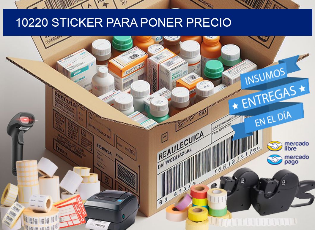 10220 STICKER PARA PONER PRECIO