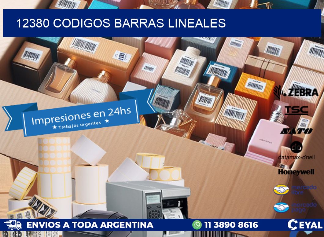 12380 CODIGOS BARRAS LINEALES