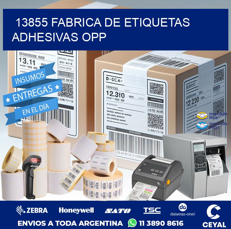 13855 FABRICA DE ETIQUETAS ADHESIVAS OPP