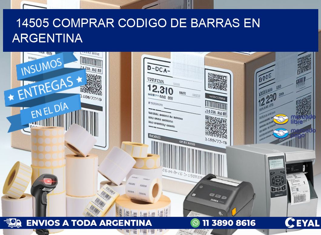 14505 Comprar Codigo de Barras en Argentina