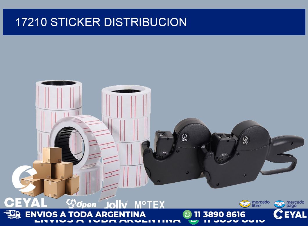 17210 STICKER DISTRIBUCION