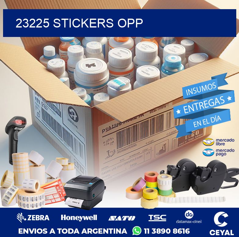 23225 STICKERS OPP
