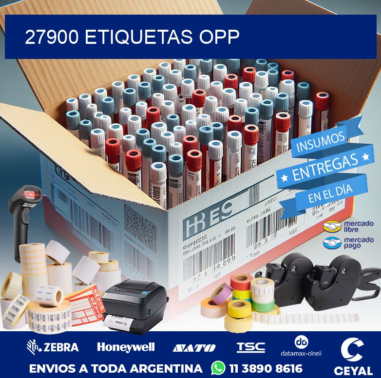 27900 ETIQUETAS OPP