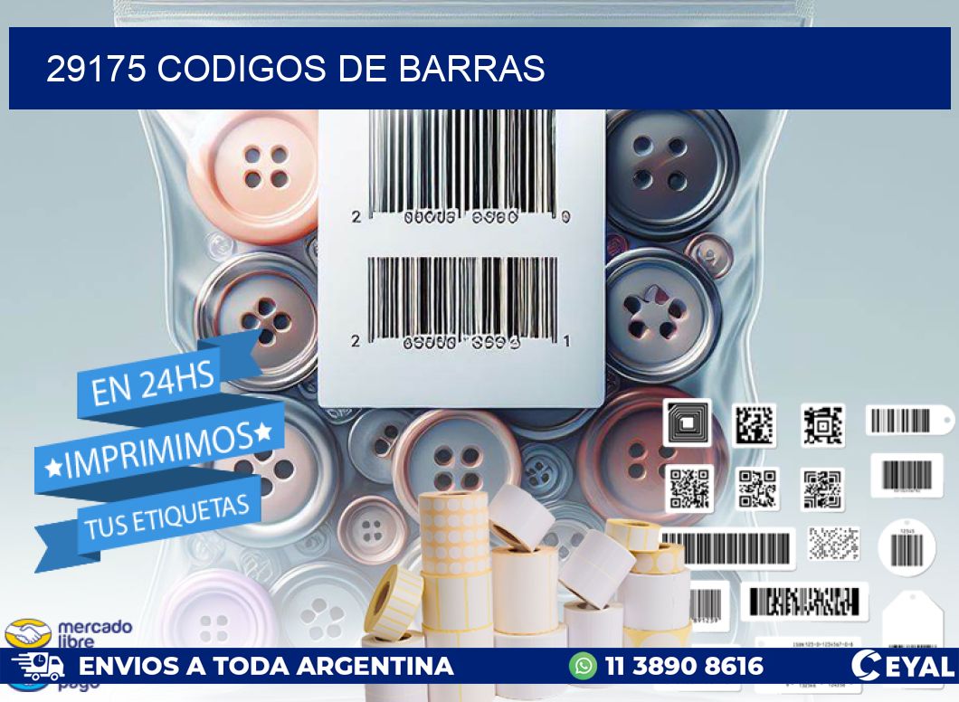 29175 codigos de barras