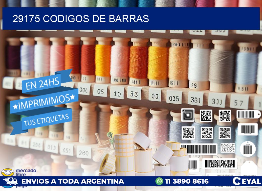 29175 codigos de barras
