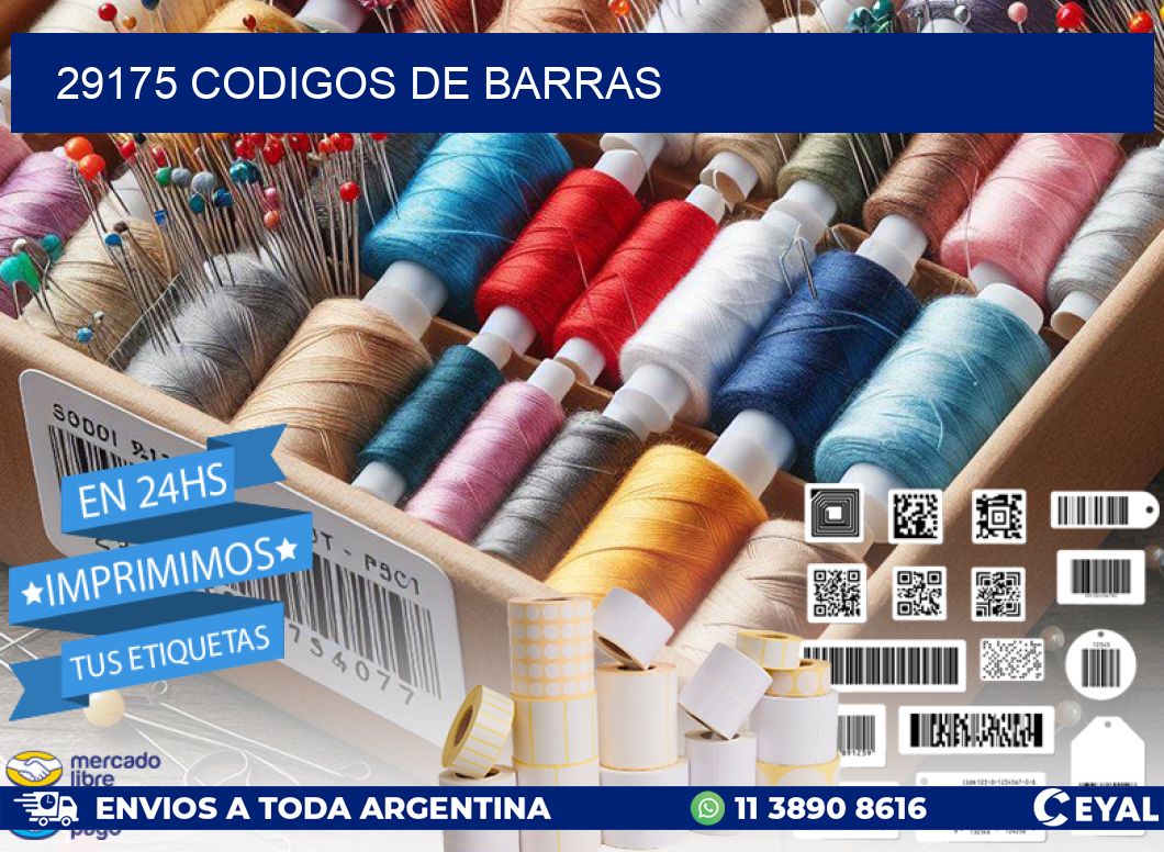 29175 codigos de barras