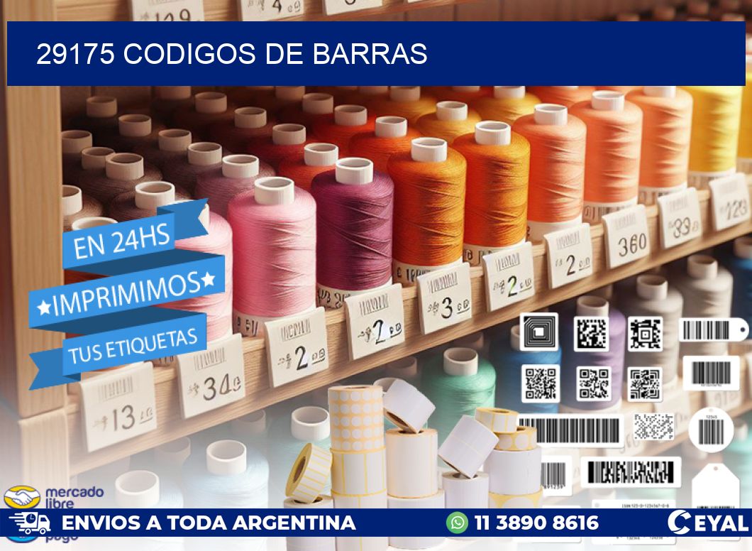 29175 codigos de barras