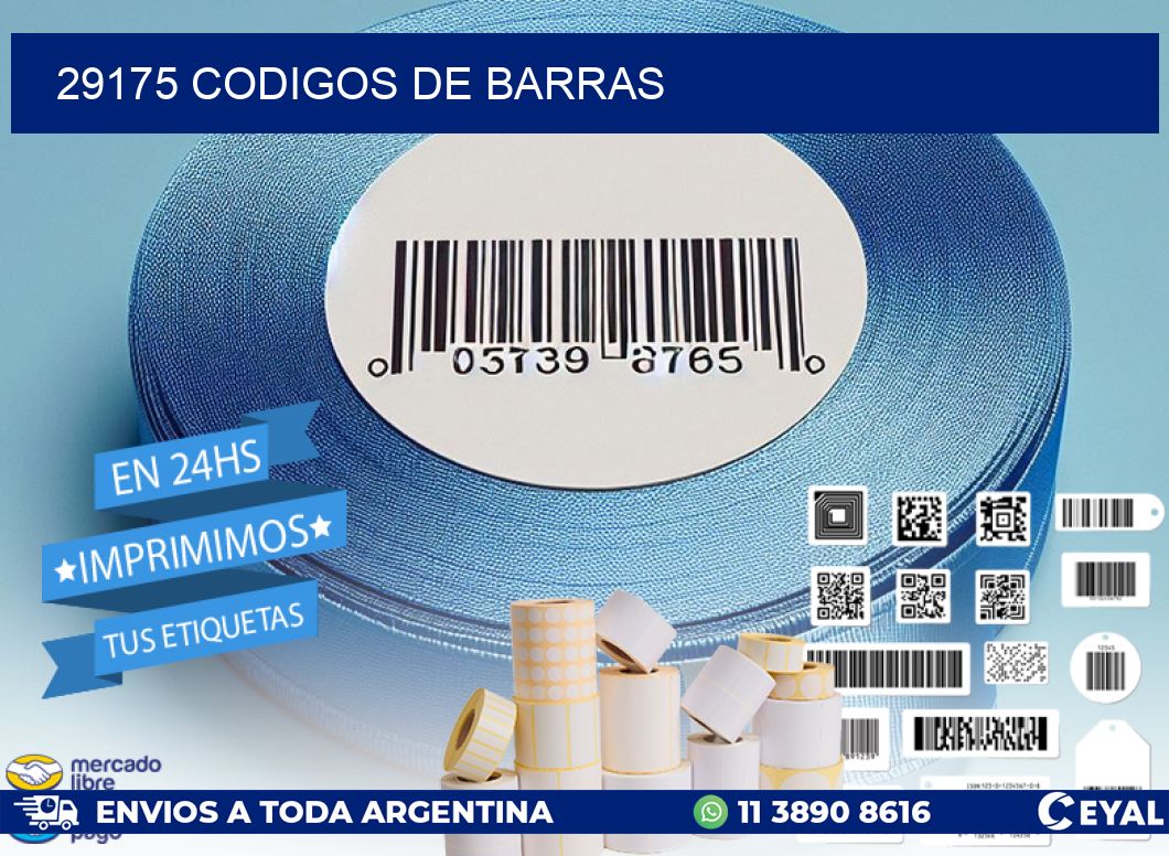 29175 codigos de barras