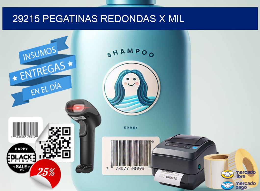 29215 PEGATINAS REDONDAS X MIL